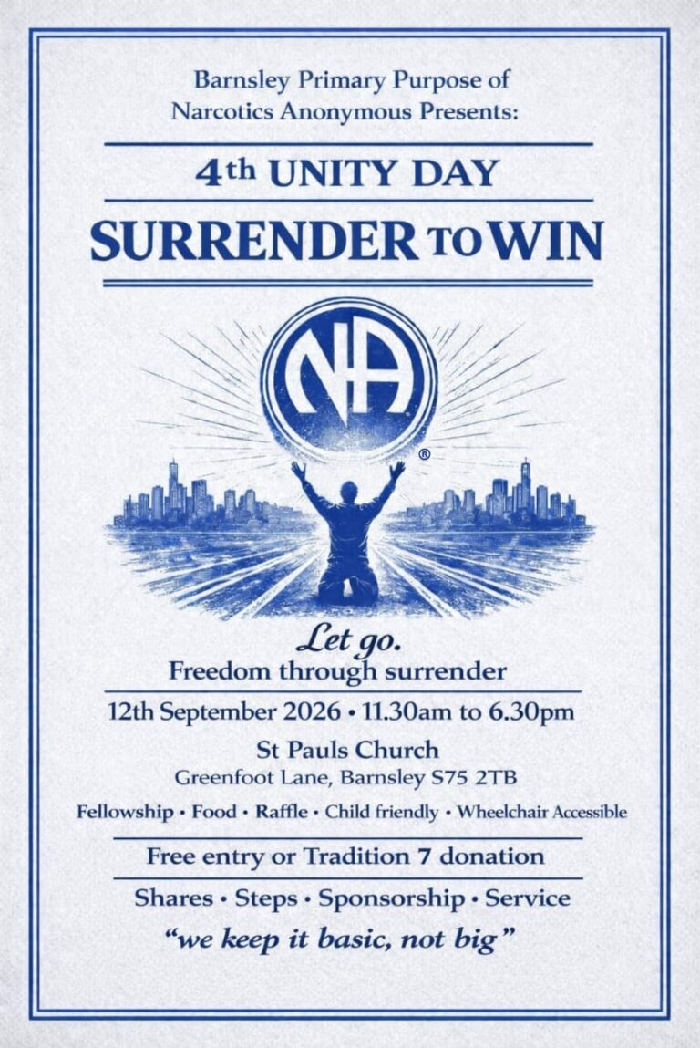 Barnsley 4th unity day …Surrender to win..
